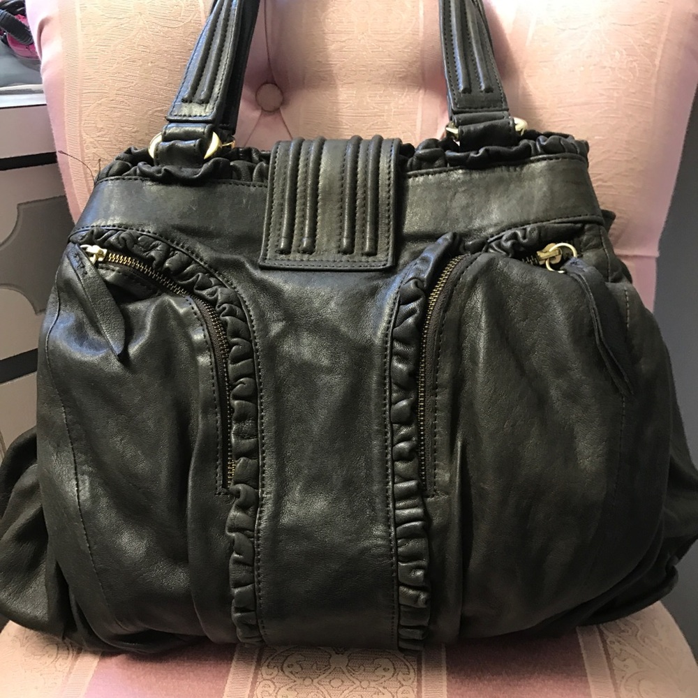 Treesje leather handbag - Picture 2 of 5